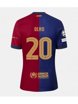 Barcelona Dani Olmo #20 Replika Hemmakläder 2024-25 Kortärmad